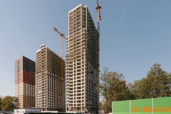 Ход строительства ЖК «Кутузовский квартал» за Сентябрь 2024 г., фото №5
