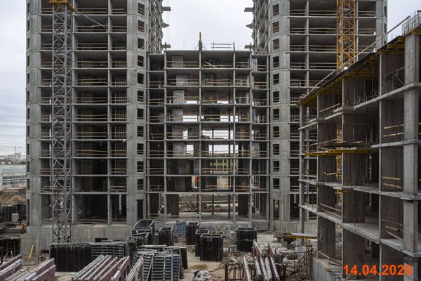 Ход строительства ЖК «Кавказский бульвар 51» за Апрель 2026 г., фото №5