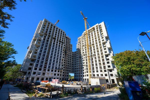 Ход строительства ЖК «ЭвоПарк Сокольники» за Октябрь 2025 г., фото №4