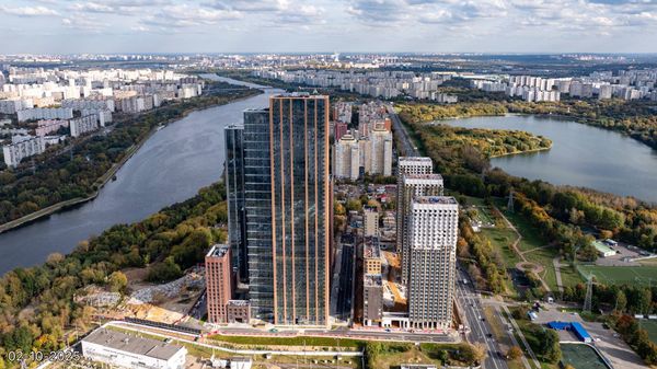 Ход строительства ЖК «Вейв» за Октябрь 2025 г., фото №3