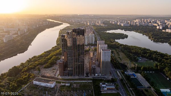 Ход строительства ЖК «Вейв» за Июль 2025 г., фото №4