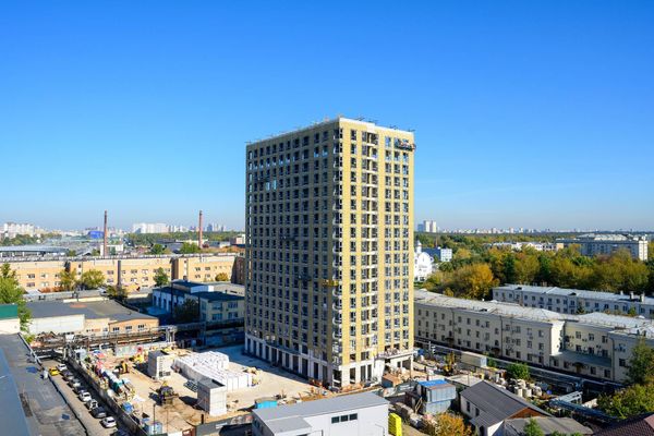 Ход строительства ЖК «ЭвоПарк Измайлово» за Октябрь 2025 г., фото №3