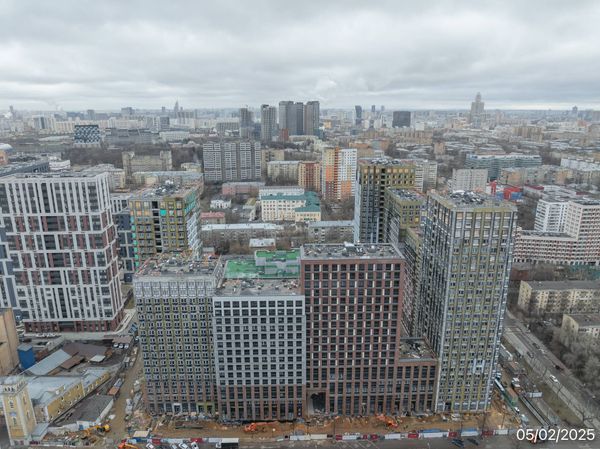 Ход строительства ЖК «Петровский парк II» за Февраль 2025 г., фото №4