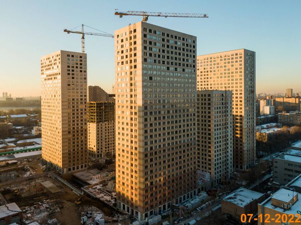 Ход строительства ЖК «Кронштадтский 9» за Декабрь 2022 г., фото №2