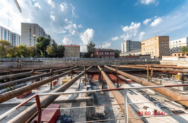Ход строительства ЖК «Дом 56» за Сентябрь 2024 г., фото №4