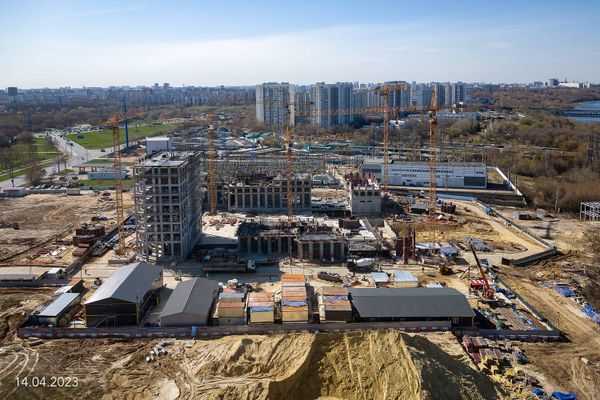 Ход строительства ЖК «Вейв» за Апрель 2023 г., фото №4