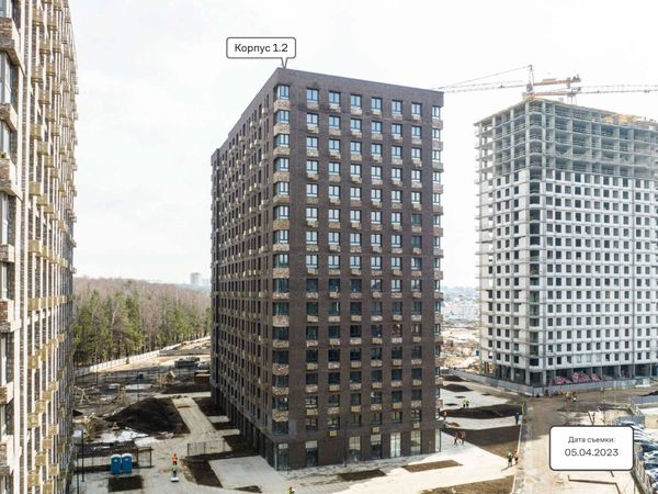 Ход строительства ЖК «Тропарево Парк» за Апрель 2023 г., фото №5