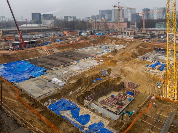 Ход строительства ЖК «Сет» за Март 2025 г., фото №4