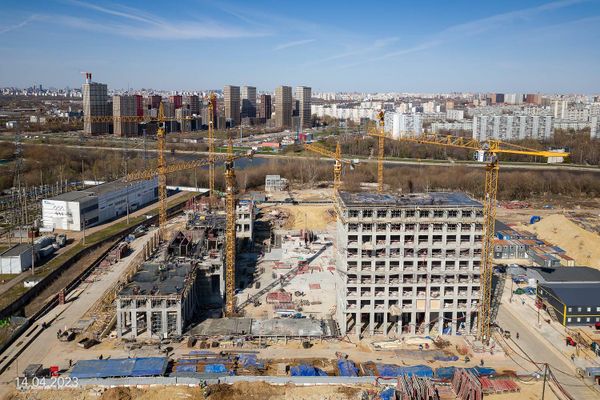 Ход строительства ЖК «Вейв» за Апрель 2023 г., фото №2