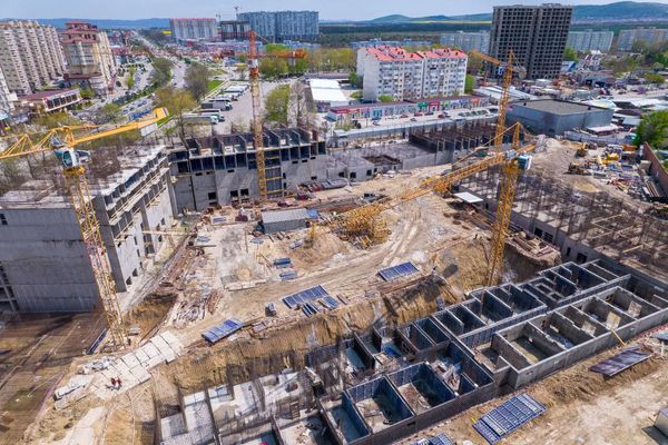 Ход строительства ЖК «Центральный» за Май 2023 г., фото №4
