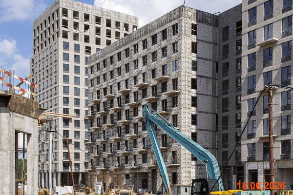 Ход строительства ЖК «Саларьево парк» за Июнь 2026 г., фото №3
