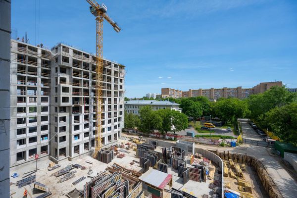 Ход строительства ЖК «ЭвоПарк Сокольники» за Июнь 2025 г., фото №3