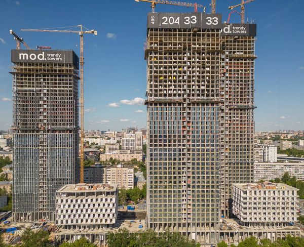 Ход строительства ЖК «Мод» за Июнь 2023 г., фото №3