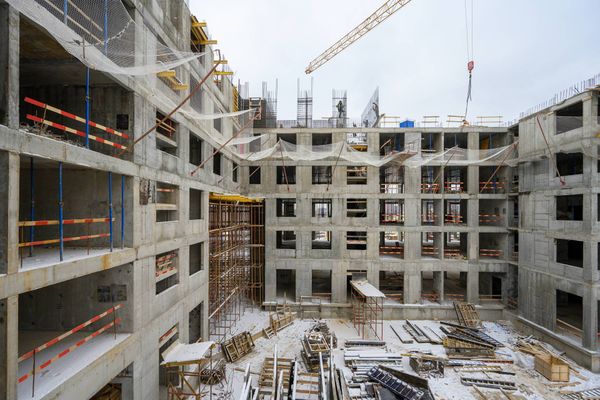 Ход строительства ЖК «ЭвоПарк Сокольники» за Март 2025 г., фото №2