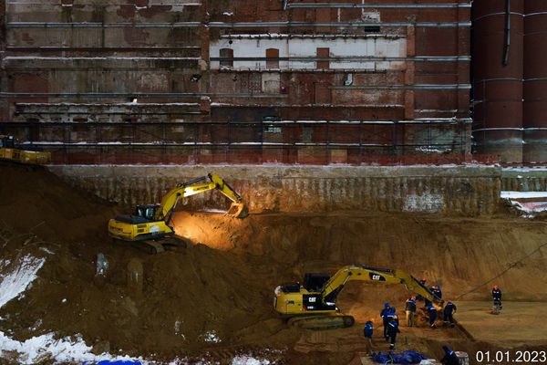Ход строительства ЖК «Бадаевский» за Январь 2023 г., фото №2