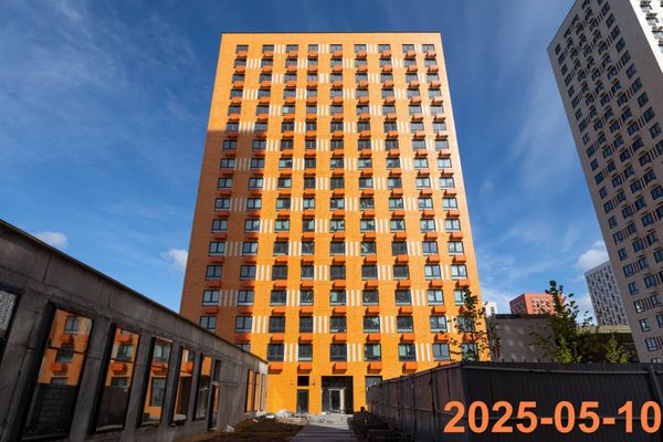 Ход строительства ЖК «Волжский парк» за Май 2025 г., фото №4