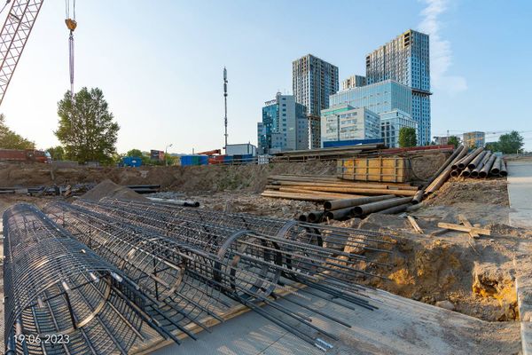Ход строительства ЖК «Обручева 30» за Июнь 2023 г., фото №3