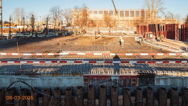 Ход строительства ЖК «МАРК» за Март 2025 г., фото №3