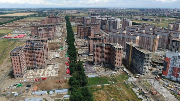 Ход строительства ЖК «Самолёт» за Июнь 2022 г., фото №2
