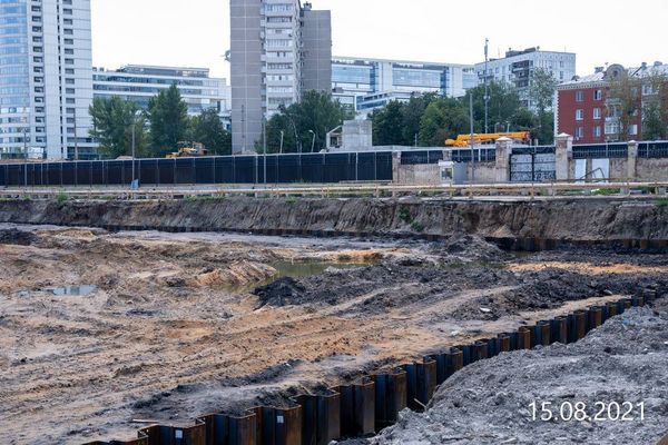 Ход строительства ЖК «Барклая 6» за Август 2021 г., фото №3