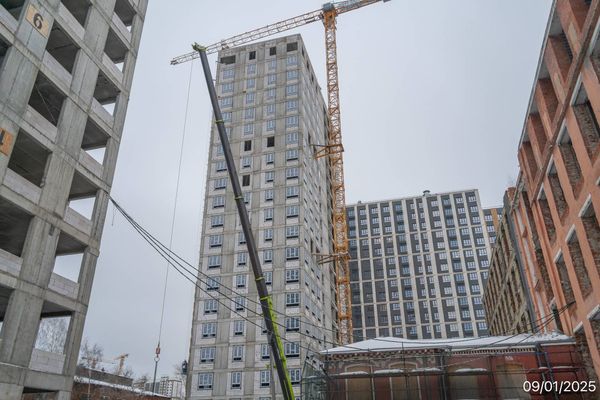 Ход строительства ЖК «Михалковский» за Январь 2025 г., фото №4