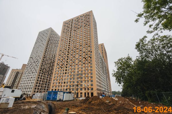 Ход строительства ЖК «Алтуфьевское 53» за Июнь 2024 г., фото №2