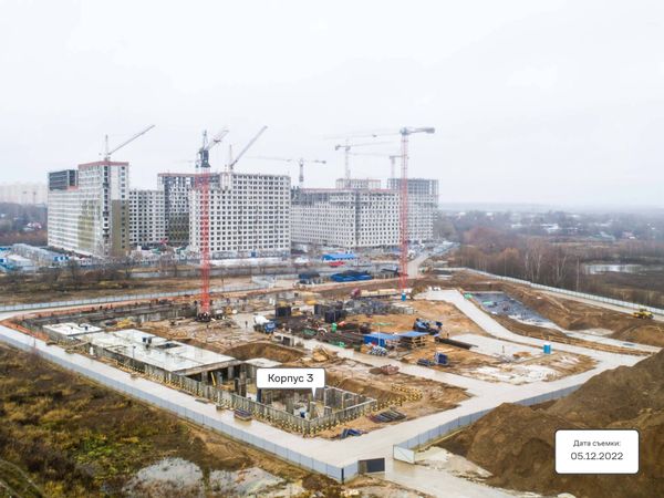 Ход строительства ЖК «Молжаниново» за Декабрь 2022 г., фото №4