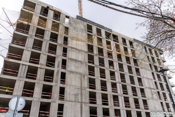 Ход строительства ЖК «Михалковский» за Апрель 2026 г., фото №2