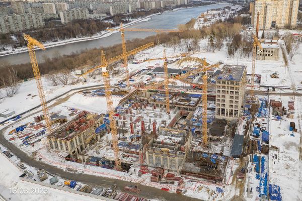 Ход строительства ЖК «Вейв» за Март 2023 г., фото №5