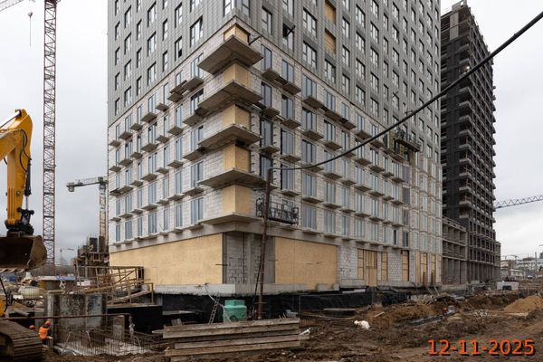 Ход строительства ЖК «2-й Иртышский» за Ноябрь 2025 г., фото №3