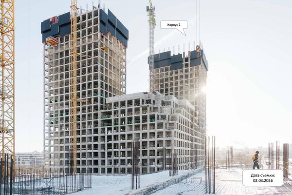 Ход строительства ЖК «НОВА» за Март 2026 г., фото №4