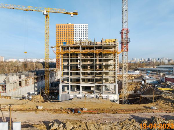 Ход строительства ЖК «Кольская 8» за Апрель 2023 г., фото №3