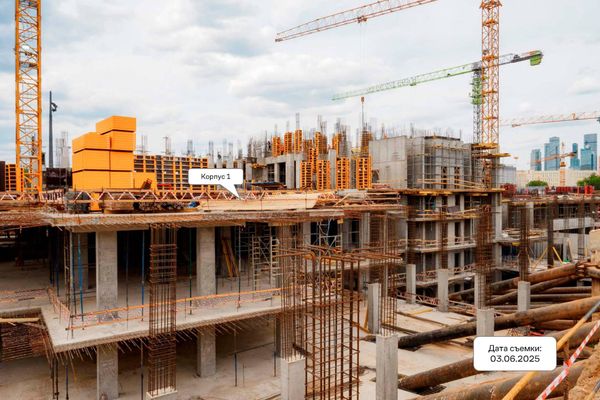 Ход строительства ЖК «НОВА» за Июнь 2025 г., фото №2