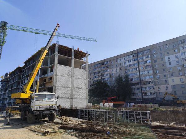 Ход строительства ЖК «Авиатор» за Июнь 2025 г., фото №2