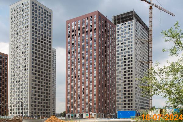 Ход строительства ЖК «Кавказский бульвар 51» за Июль 2024 г., фото №2