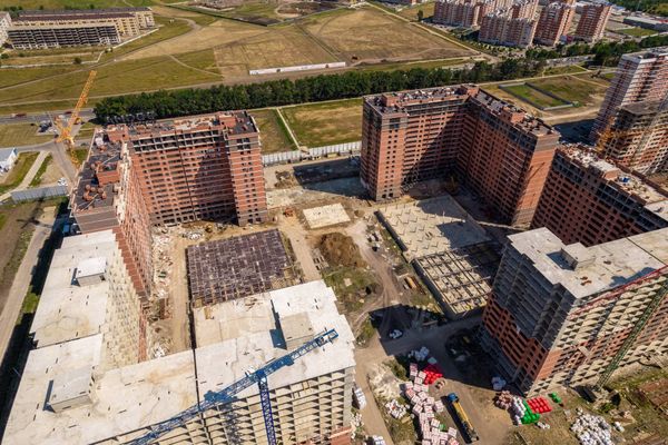 Ход строительства ЖК «Самолёт» за Июль 2021 г., фото №5