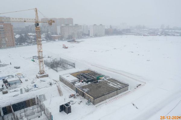 Ход строительства ЖК «Никольские луга» за Декабрь 2021 г., фото №3