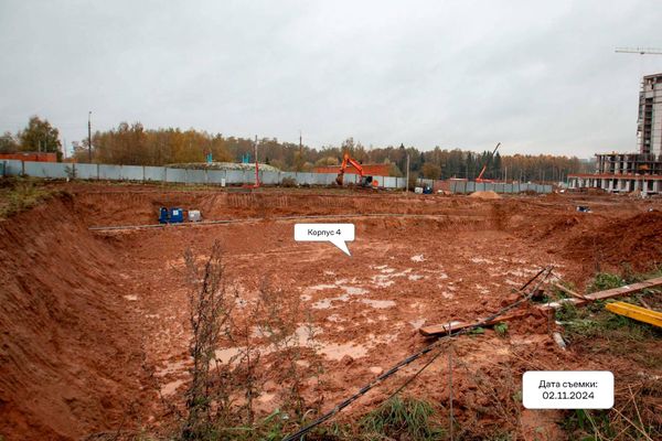 Ход строительства ЖК «Квартал Марьино» за Ноябрь 2024 г., фото №4