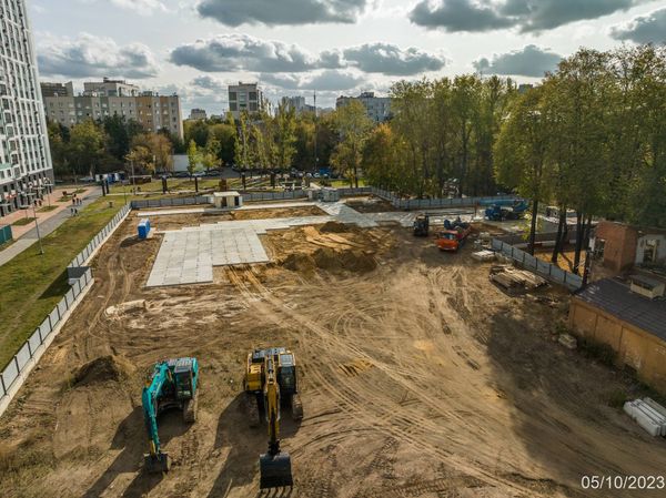 Ход строительства ЖК «Семеновский парк 2» за Октябрь 2023 г., фото №4