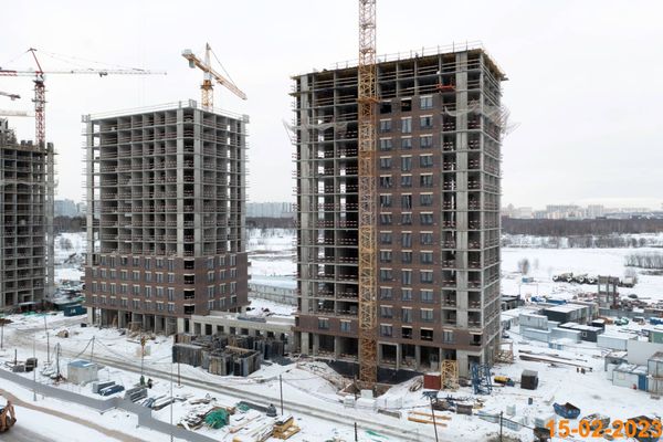 Ход строительства ЖК «Холланд парк» за Февраль 2023 г., фото №3