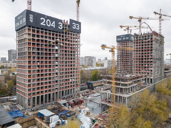 Ход строительства ЖК «Мод» за Октябрь 2022 г., фото №3