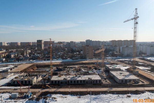 Ход строительства ЖК «Никольские луга» за Март 2022 г., фото №4