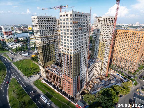 Ход строительства ЖК «Варшавские ворота» за Август 2025 г., фото №3
