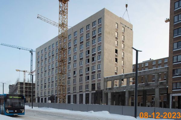 Ход строительства ЖК «Середневский лес» за Декабрь 2023 г., фото №3