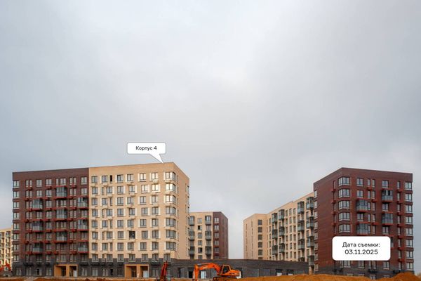 Ход строительства ЖК «Подольские Кварталы» за Ноябрь 2025 г., фото №2