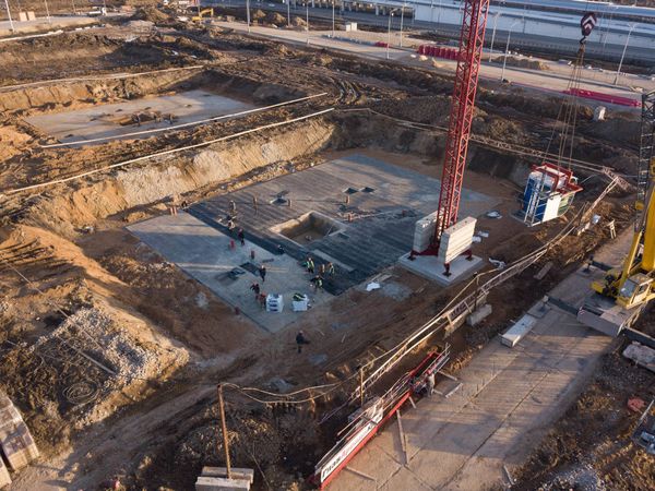 Ход строительства ЖК «Саларьево парк» за Апрель 2019 г., фото №2