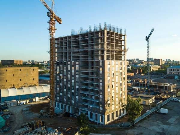 Ход строительства ЖК «Руставели 14» за Май 2021 г., фото №4