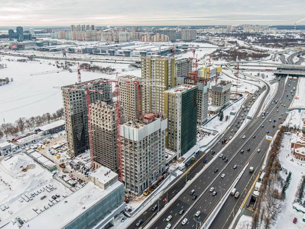 Ход строительства ЖК «Сити Бэй» за Январь 2022 г., фото №3