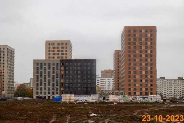 Ход строительства ЖК «Никольские луга» за Октябрь 2023 г., фото №5