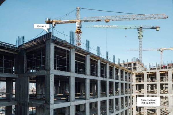 Ход строительства ЖК «НОВА» за Декабрь 2025 г., фото №3